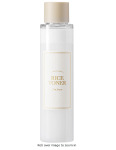 I'm from Rice Toner, Milky Toner for Glowing Skin, 77.78% Korean Rice, Glow Essence with Niacinamide, Hydrating for Dry, Dull, Combination Skin, Vegan, Fragrance Free, Glass Skin 5.07 Fl Oz