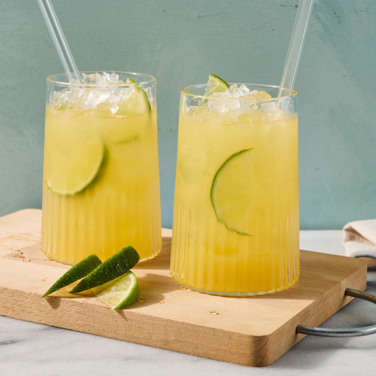 homemade hydration and electrolyte drink with coconut water.