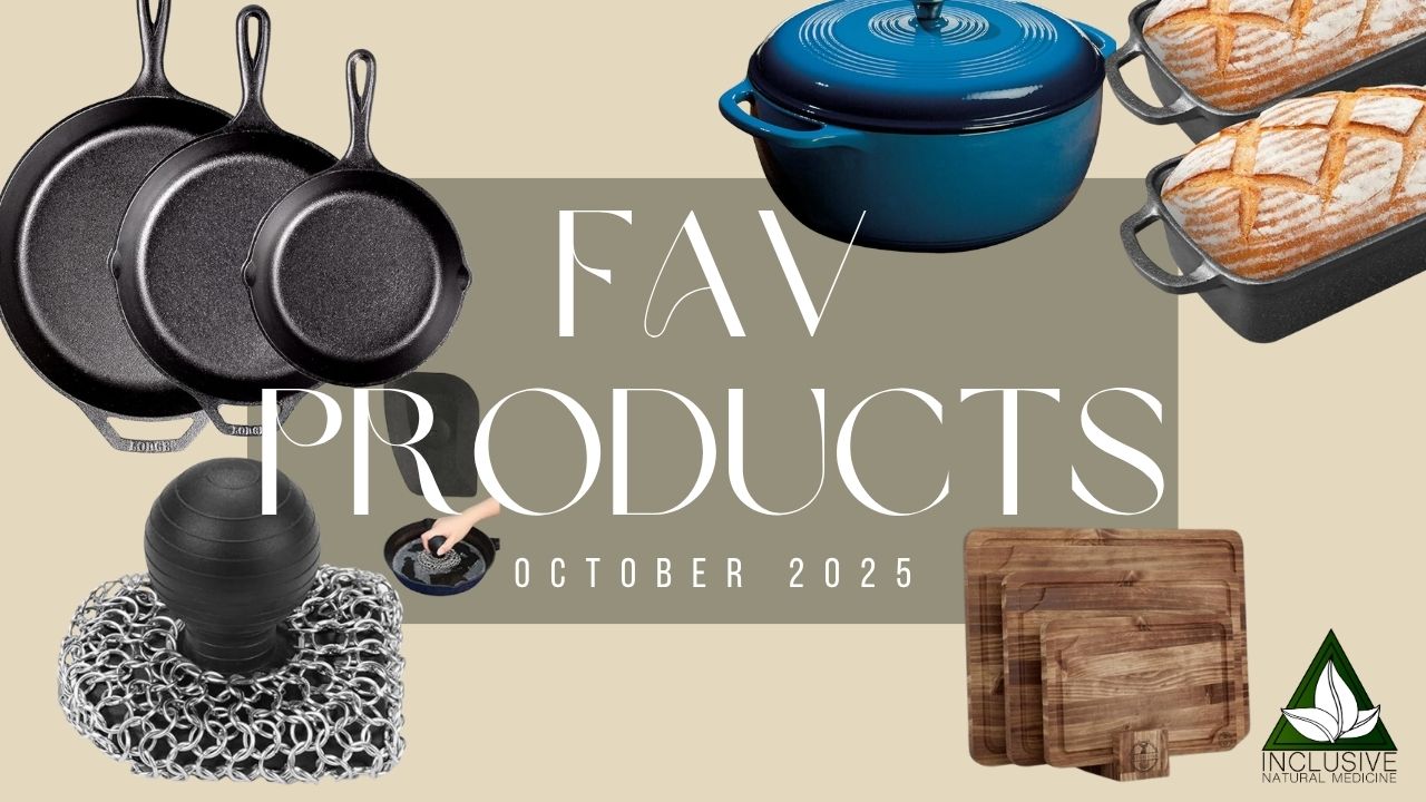 Dr. Cady's favorite kitchen products for a non-toxic and low plastic household.