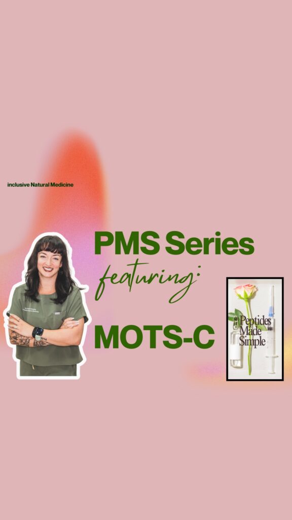 Peptides Made Simple featuring MOTS-C by Dr. Katie Schneller NMD of Inclusive Natural Medicine.
