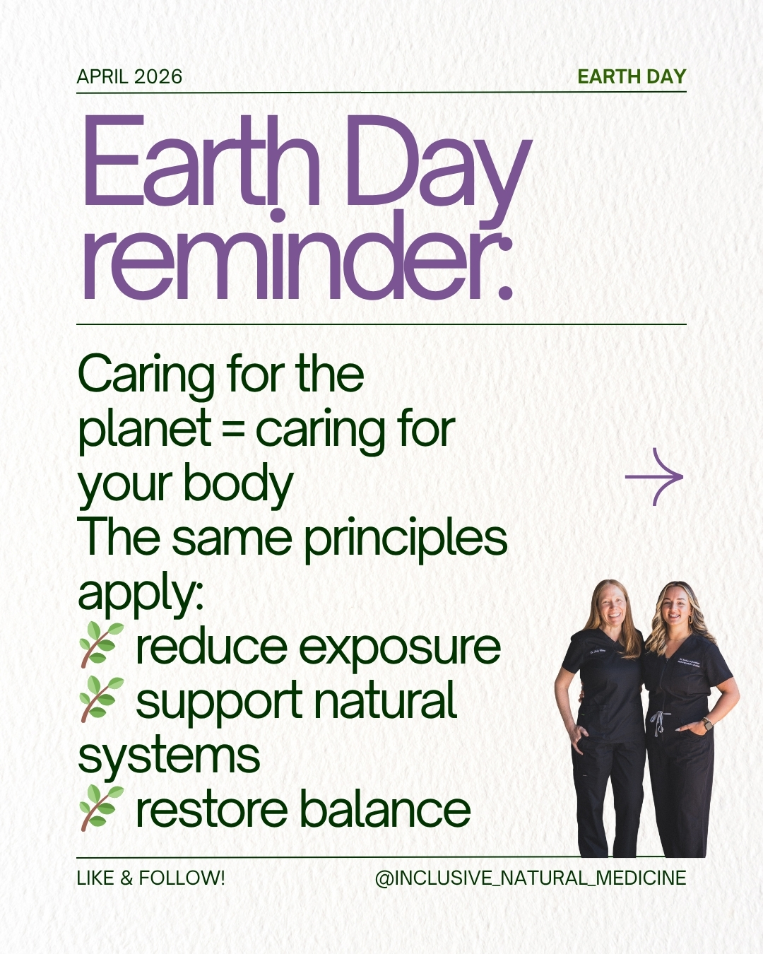 Your health is only as strong as the environment you live in.