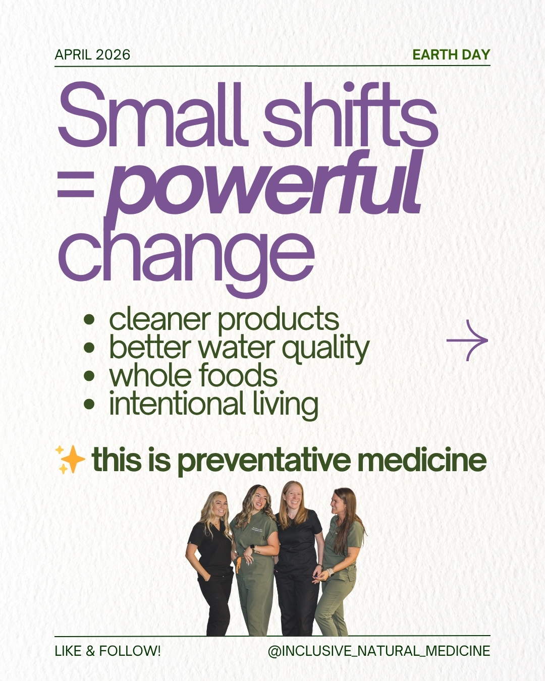 Your health is only as strong as the environment you live in.